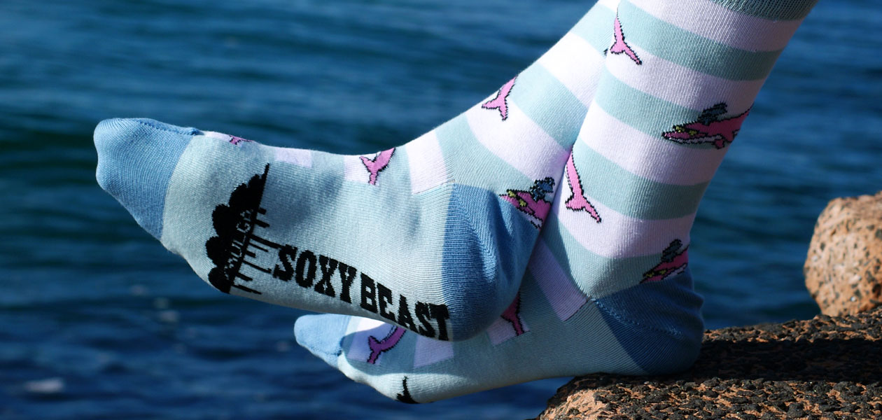 Soxy Beast - The Dolphin Pete Style Socks